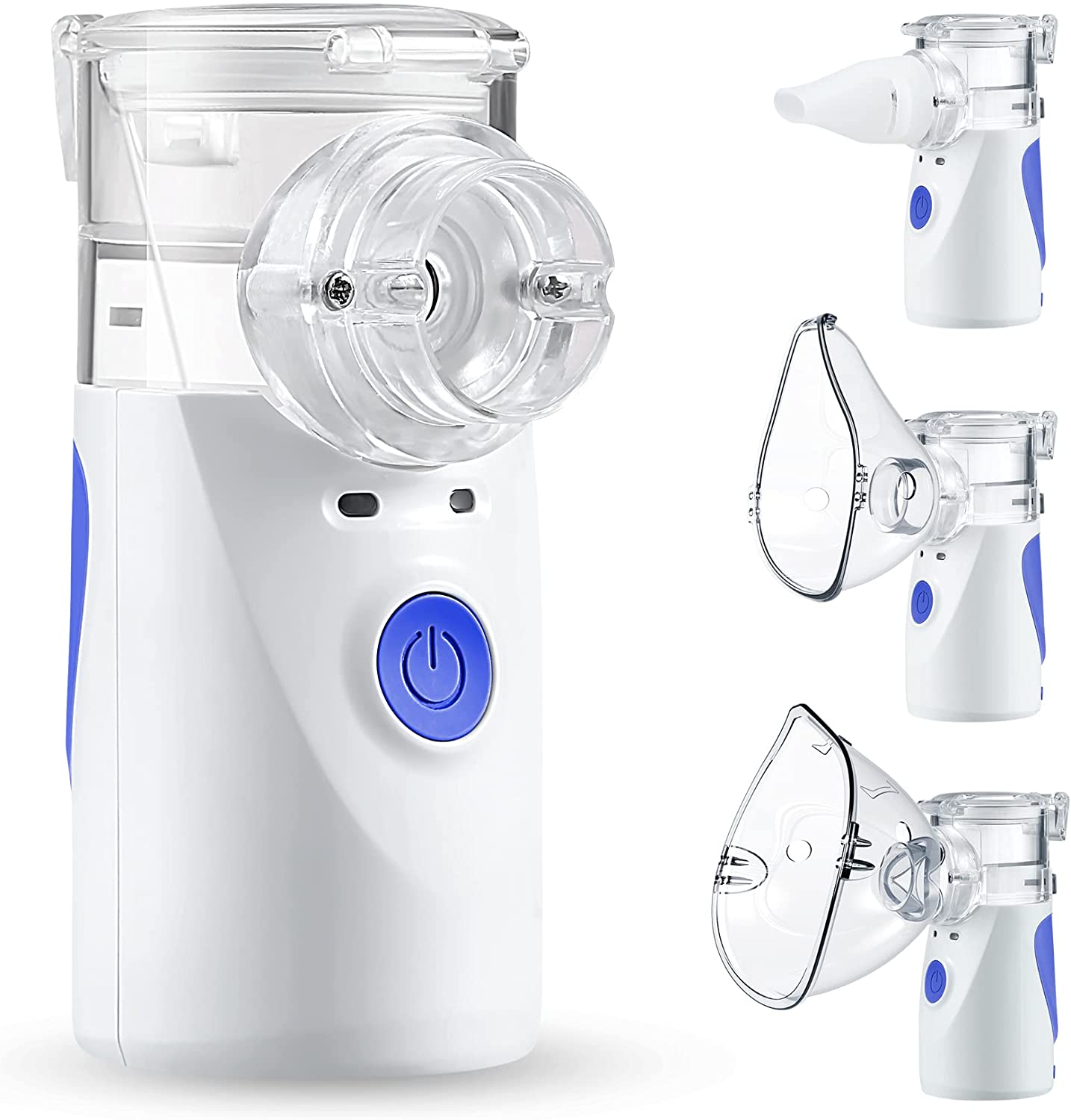 Nebulizzatore Portatile | Nebulizzatore a Rete con Spegnimento Automatico | Compatto e Silenzioso per Adulti e Bambini 3