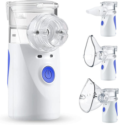 Nebulizzatore Portatile | Nebulizzatore a Rete con Spegnimento Automatico | Compatto e Silenzioso per Adulti e Bambini 3