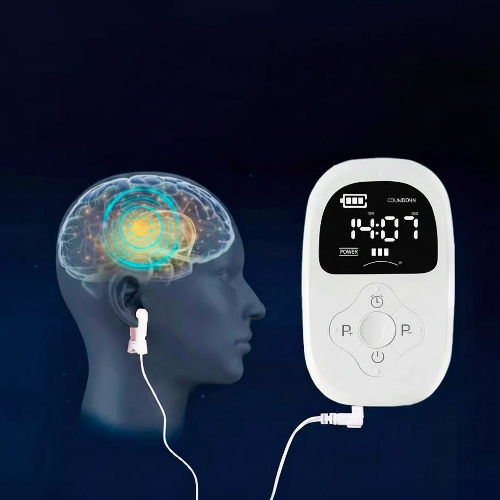 Neurocalm | Dispositivo Terapeutico CES per Alleviare Ansia con Impulsi Regolabili | Supporto al Sonno e Benessere 4
