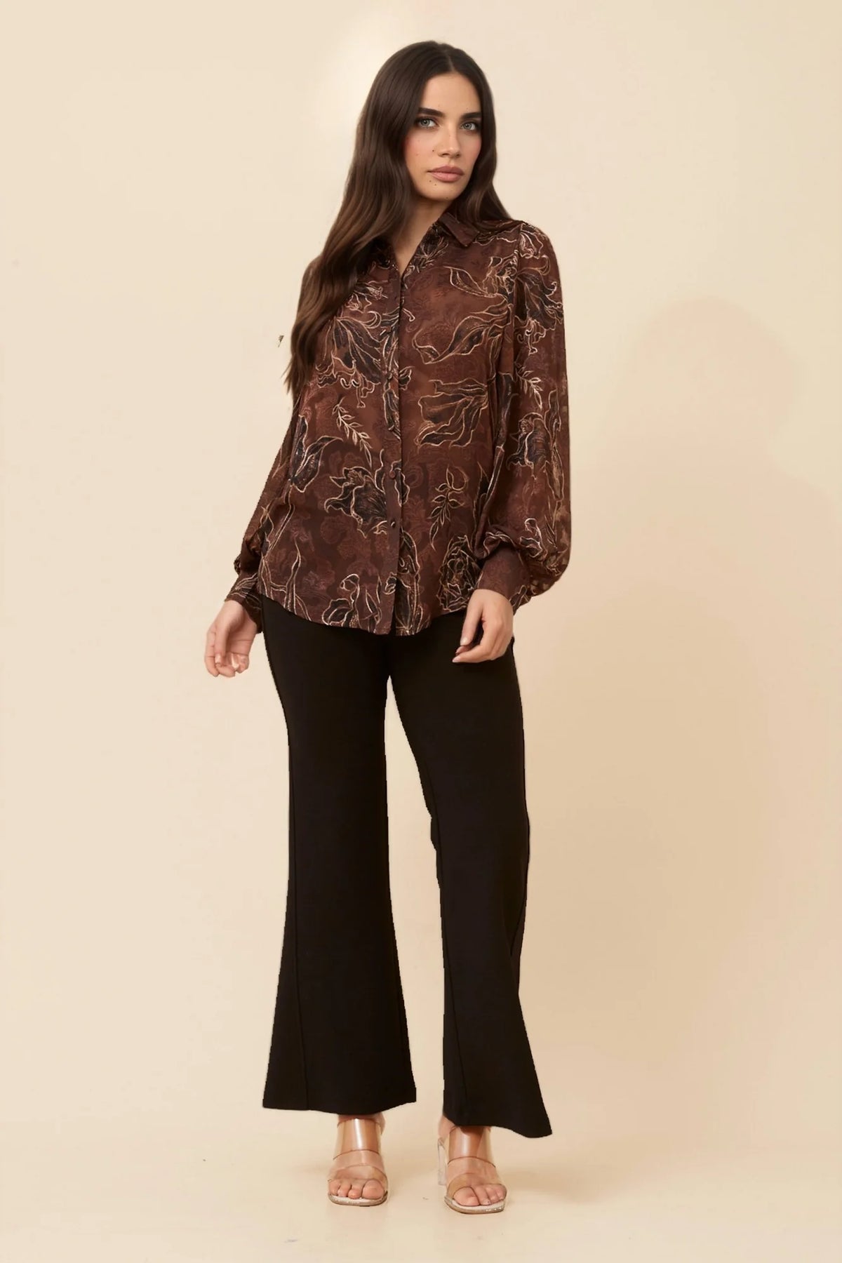 Noah | Elegante Camicia Floreale Leggera 0