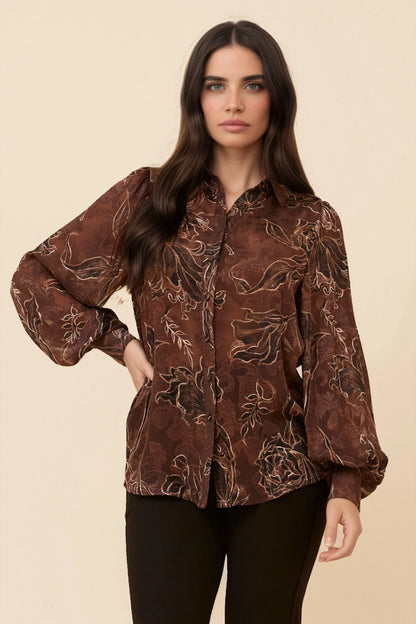Noah | Elegante Camicia Floreale Leggera 3