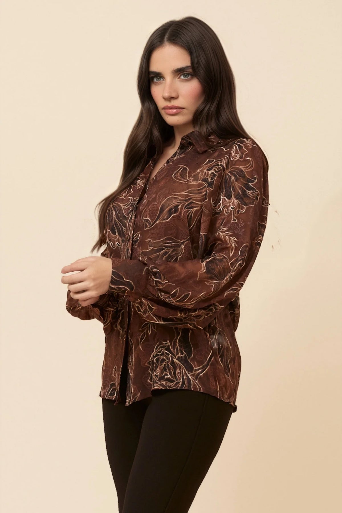Noah | Elegante Camicia Floreale Leggera 5
