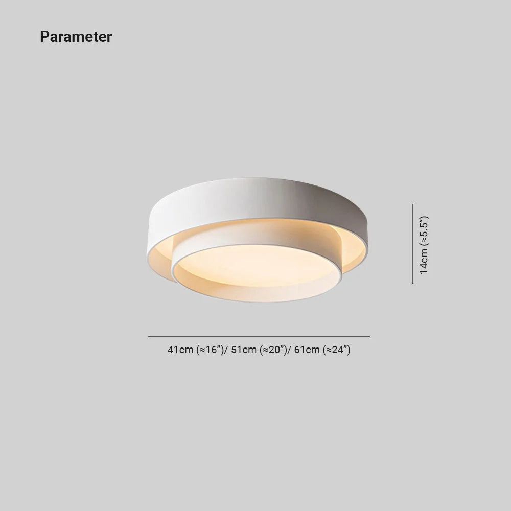 Norvyn | Elegante Plafoniera LED Soffitto Moderna per Ambienti Minimalisti 4