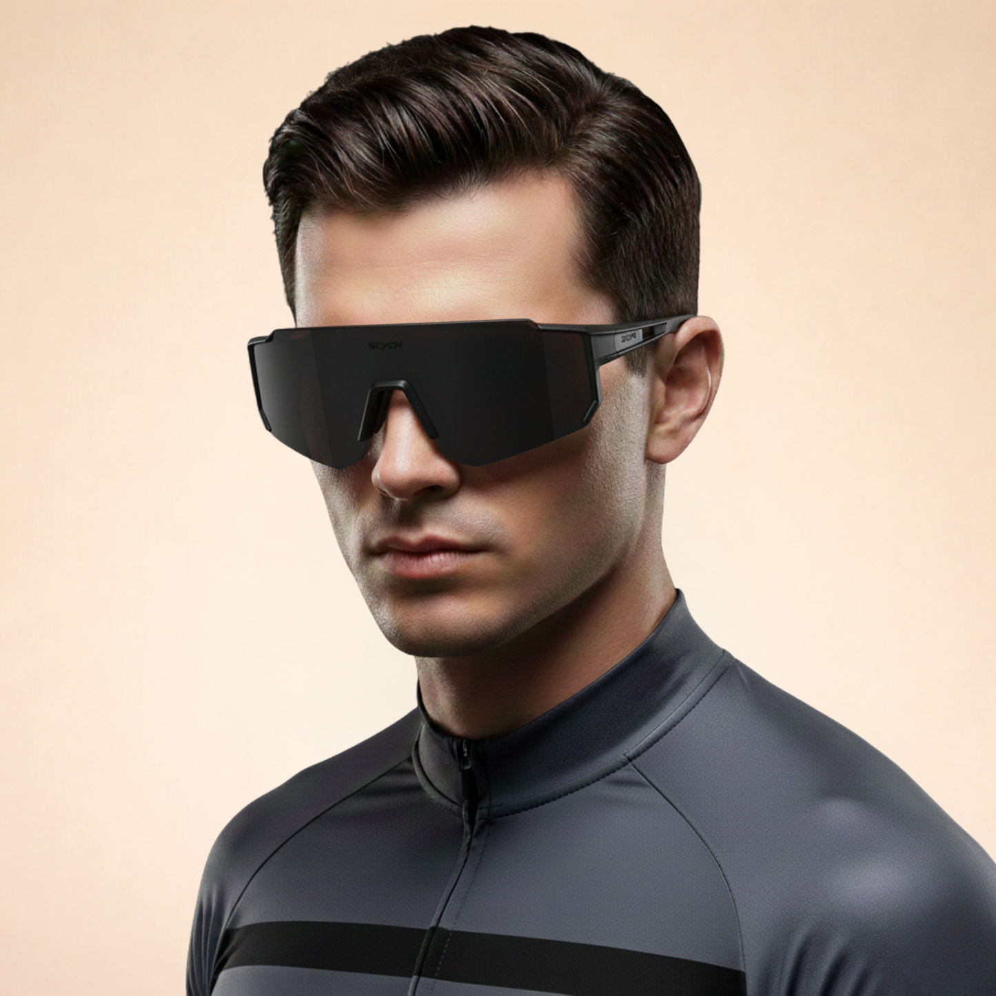 Ergonomic Sports Sunglasses with UV400 Protection | Comfort and Stability for Outdoor Activities