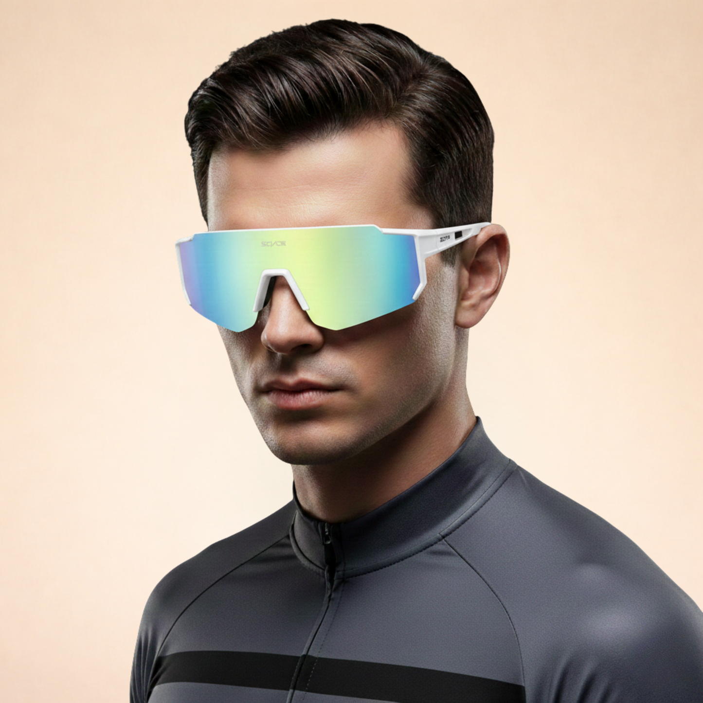 Ergonomic Sports Sunglasses with UV400 Protection | Comfort and Stability for Outdoor Activities