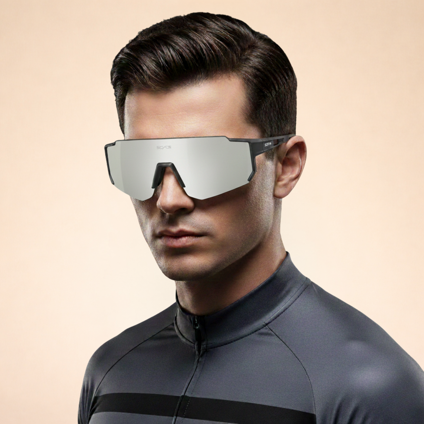 Ergonomic Sports Sunglasses with UV400 Protection | Comfort and Stability for Outdoor Activities