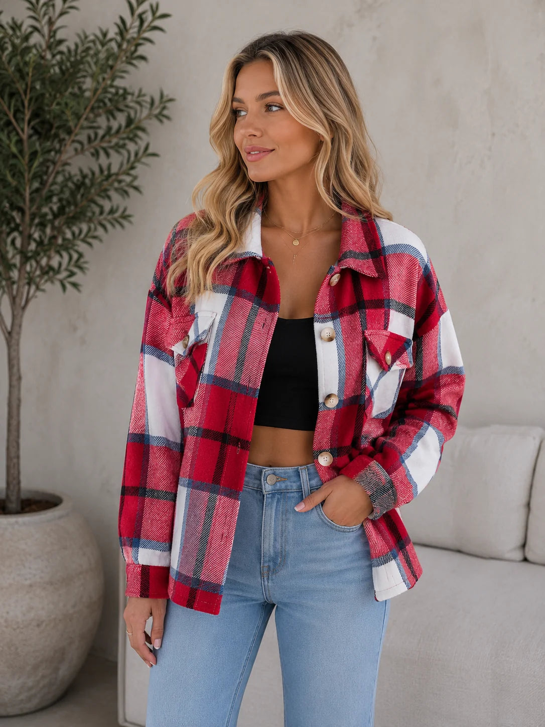 Oliver | Comoda Giacca Camicia A Quadri Per Uomo Ideale Per Autunno E Inverno 4