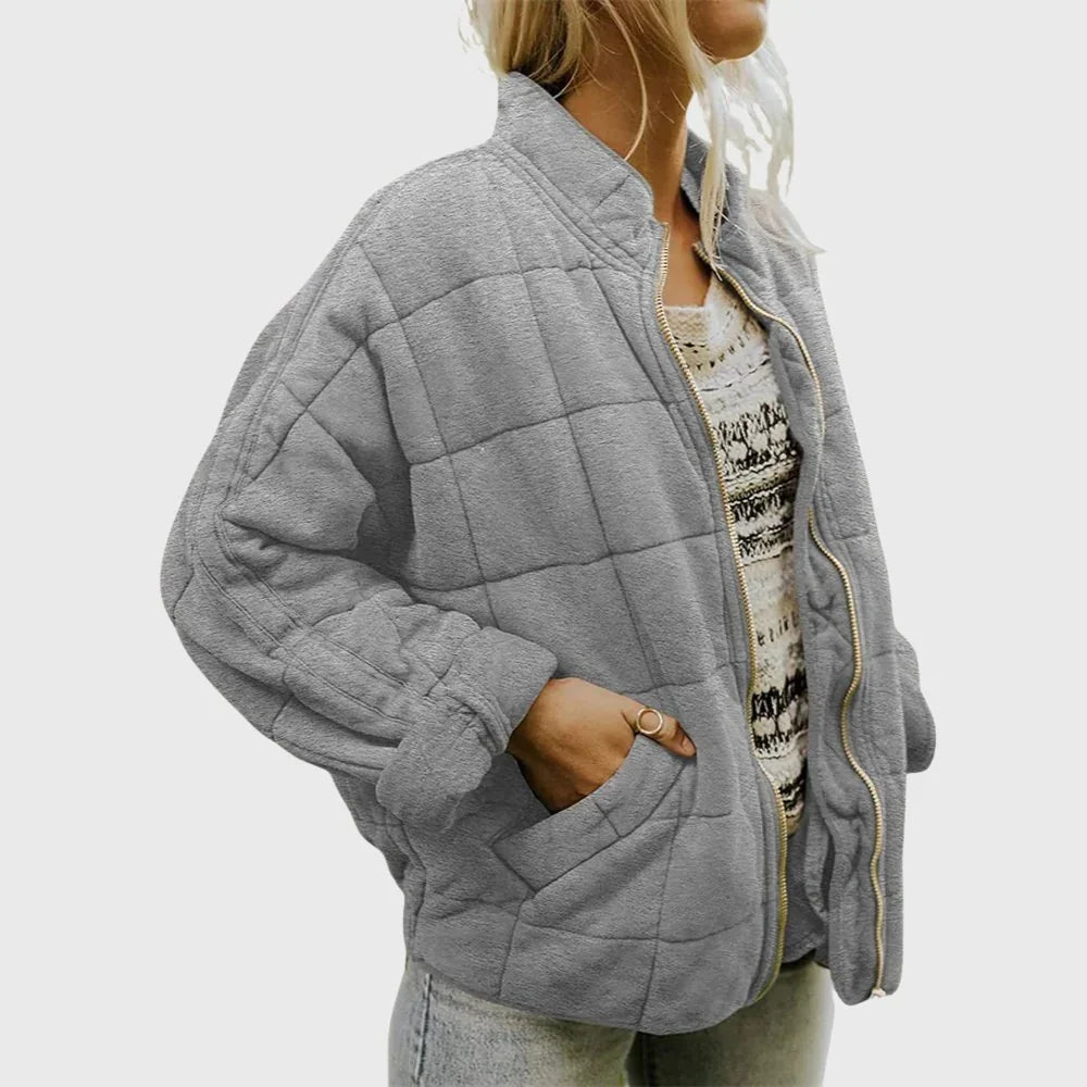 Olivia | Oversize Trapuntata Giacca Bomber Donna Autunno Inverno 4