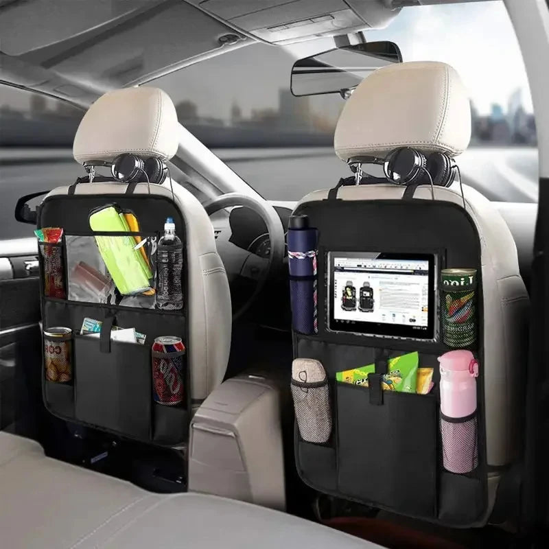 Organizer Auto | Borsa Portaoggetti Impermeabile con Fibbia Regolabile | Proteggi il Seggiolino da Sporco e Graffi 2
