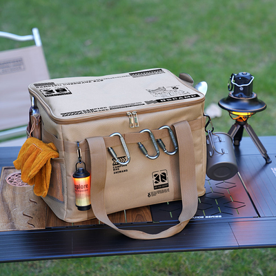 Organisateur de rangement extérieur imperméable au design pliable | Grande capacité pour les activités en plein air