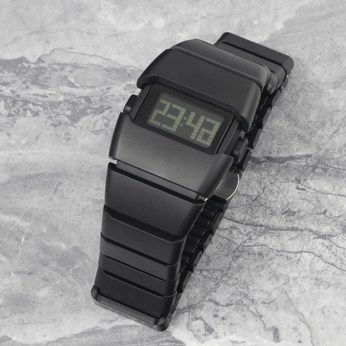 Orologio Uomo Elettronico LED con Design Impermeabile e Creativo | Accessorio Sportivo per Ogni Occasione 4