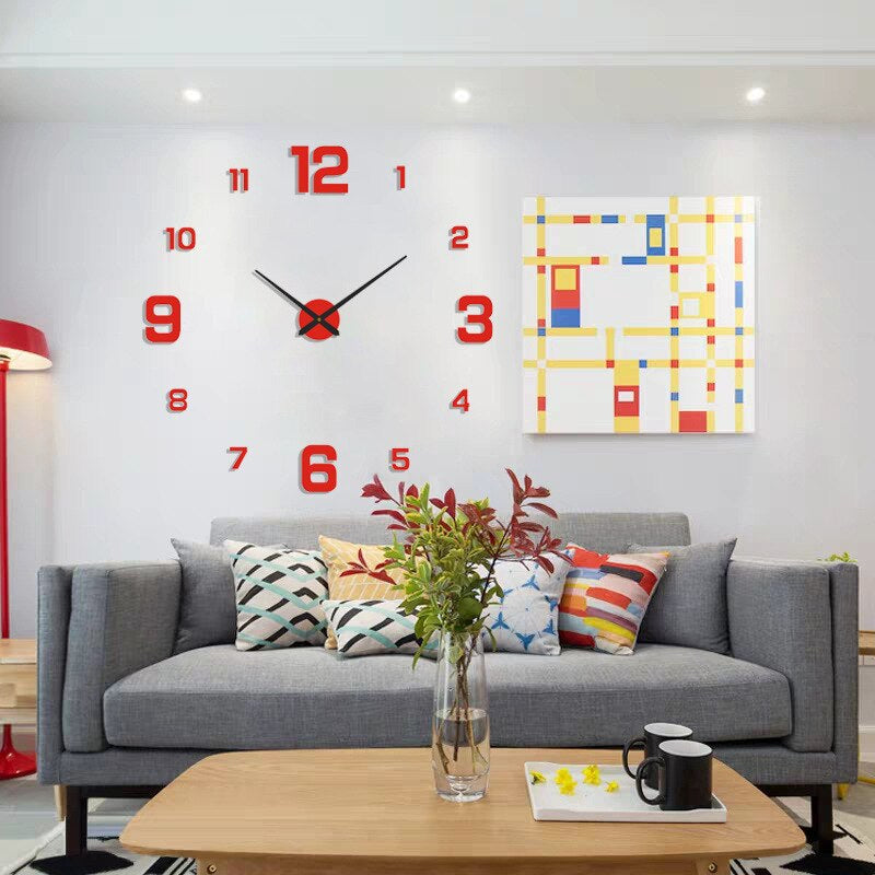 Orologio da Parete Moderno con Design Elegante e Creativo | Elemento Decorativo per la Casa 4