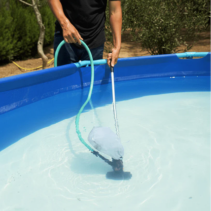 Pool Cleaning Set with Vacuum and Skimmer | Easy Maintenance for Crystal Clear Water