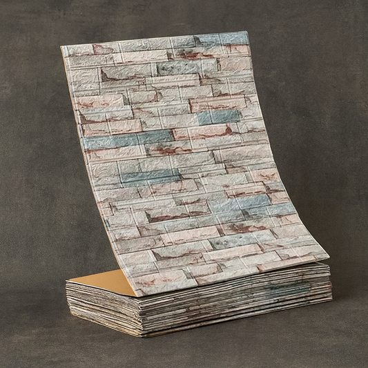 Pannelli Murali Decorativi per Interni | Pannelli Adesivi da Parete con Effetto Mattoni Ð Installazione Facile per Rinnovare gli Spazi 0