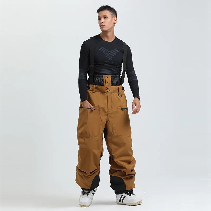 Pantalon de neige imperméable unisexe avec chaleur extrême | Confort et polyvalence pour les activités hivernales
