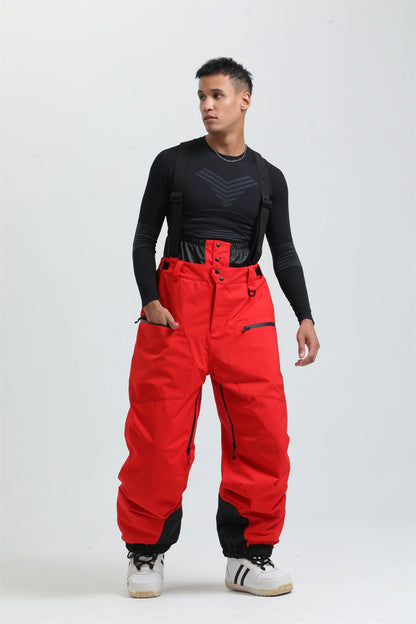 Pantalon de neige imperméable unisexe avec chaleur extrême | Confort et polyvalence pour les activités hivernales