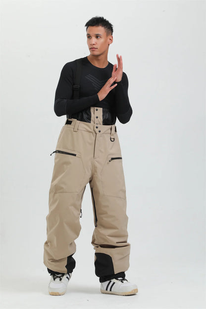 Pantalon de neige imperméable unisexe avec chaleur extrême | Confort et polyvalence pour les activités hivernales