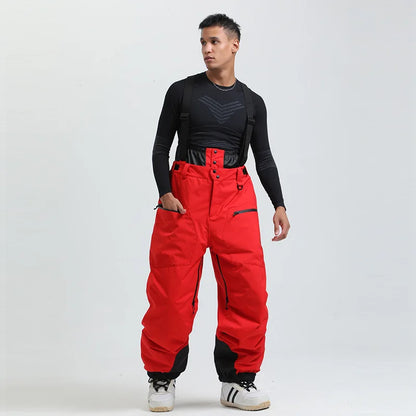 Pantalon de neige imperméable unisexe avec chaleur extrême | Confort et polyvalence pour les activités hivernales