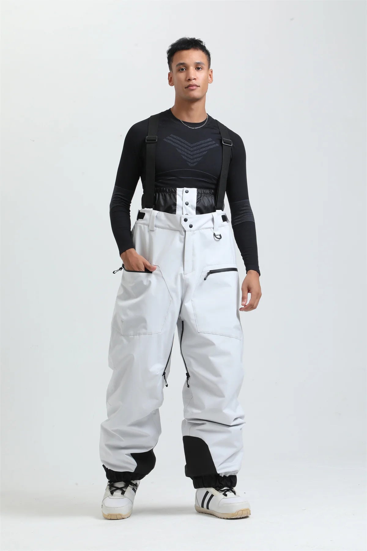 Pantalon de neige imperméable unisexe avec chaleur extrême | Confort et polyvalence pour les activités hivernales