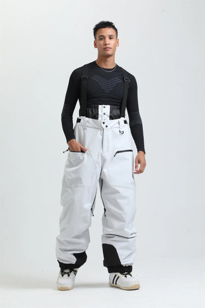 Pantalon de neige imperméable unisexe avec chaleur extrême | Confort et polyvalence pour les activités hivernales