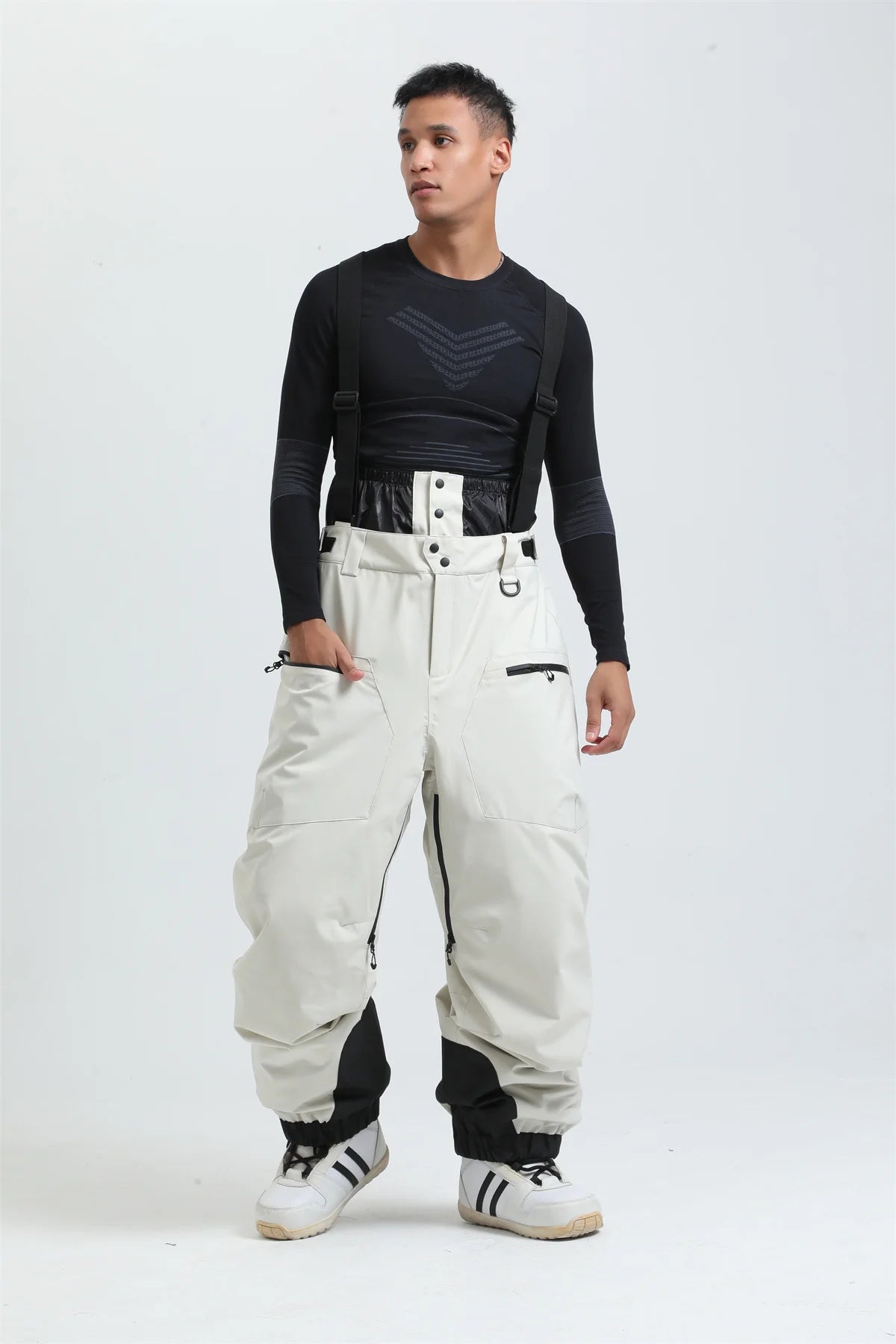 Pantalon de neige imperméable unisexe avec chaleur extrême | Confort et polyvalence pour les activités hivernales