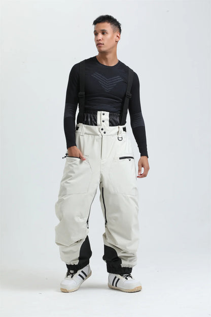 Pantalon de neige imperméable unisexe avec chaleur extrême | Confort et polyvalence pour les activités hivernales