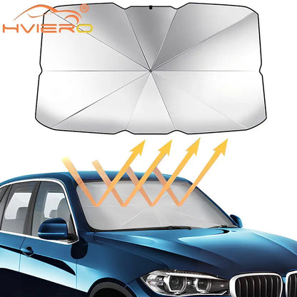 Parasole Auto Parabrezza | Parasole Pieghevole con Protezione UV | Design Compatto per Comfort Estivo 1