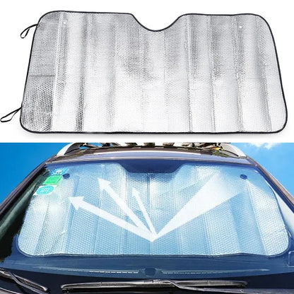 Parasole Auto Parabrezza | Tenda Pieghevole con Protezione UV | Isolamento Termico per Interni Freschi 1