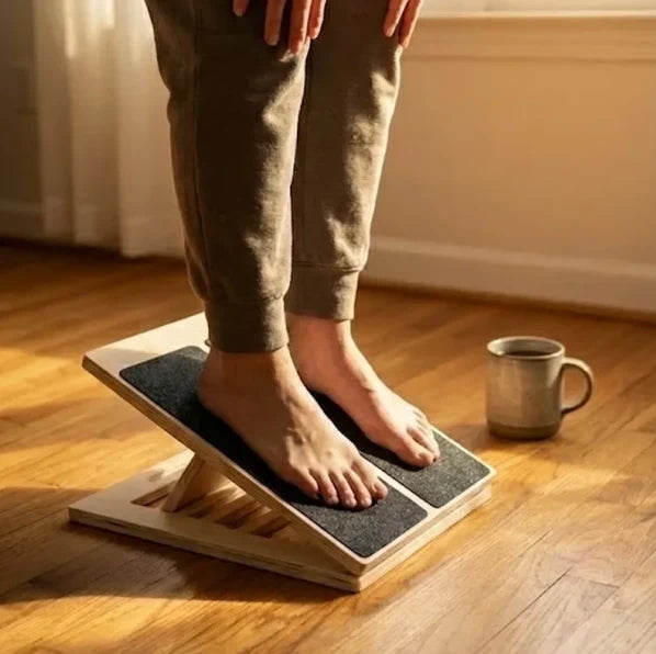 Pedana Inclinabile Regolabile per Stretching con Superficie Antiscivolo | Supporto per Flessibilità e Prevenzione Infortuni 0
