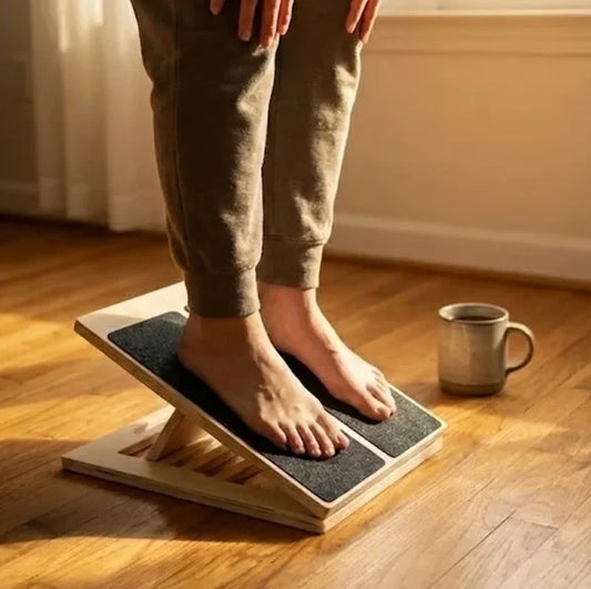 Pedana Inclinabile Regolabile per Stretching con Superficie Antiscivolo | Supporto per Flessibilità e Prevenzione Infortuni 0