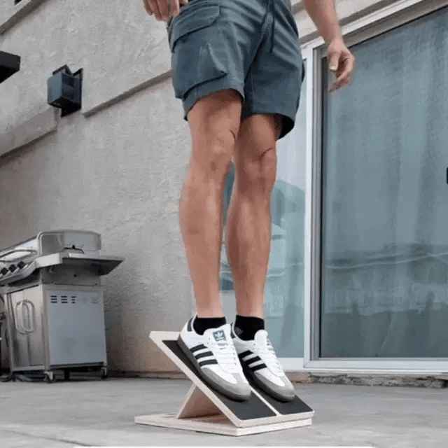 Pedana Inclinabile Regolabile per Stretching con Superficie Antiscivolo | Supporto per Flessibilità e Prevenzione Infortuni 1