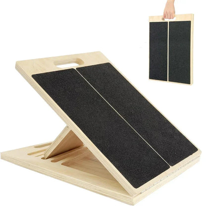 Pedana Inclinabile Regolabile per Stretching con Superficie Antiscivolo | Supporto per Flessibilità e Prevenzione Infortuni 2
