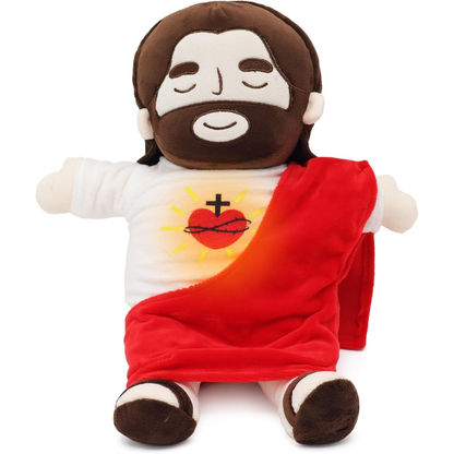Plush Jesus with Breathing Movement