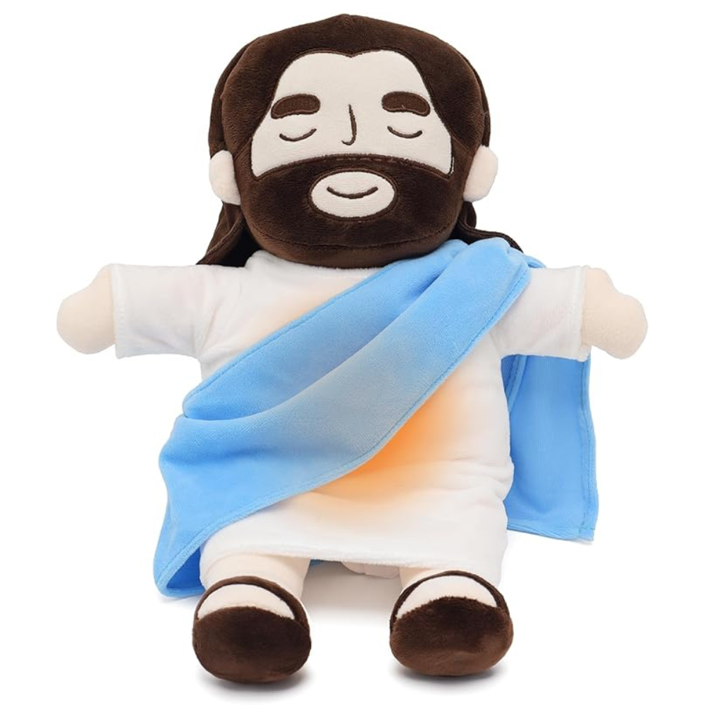 Plush Jesus with Breathing Movement