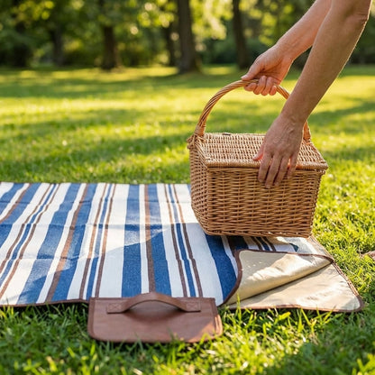 Picnic Horizon | Waterproof Double-Layer Picnic Mat | Lightweight and Easy to Carry for Outdoor Adventures