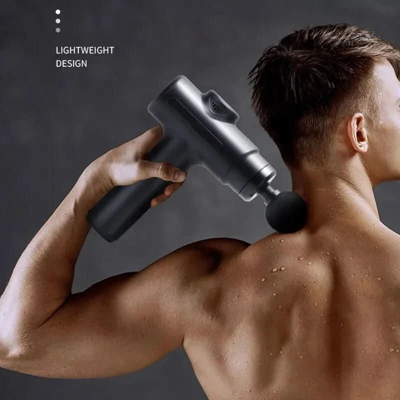 Pistola Massaggiante Elettrica con 8 Testine Intercambiabili per Rilassamento Muscolare Profondo 3