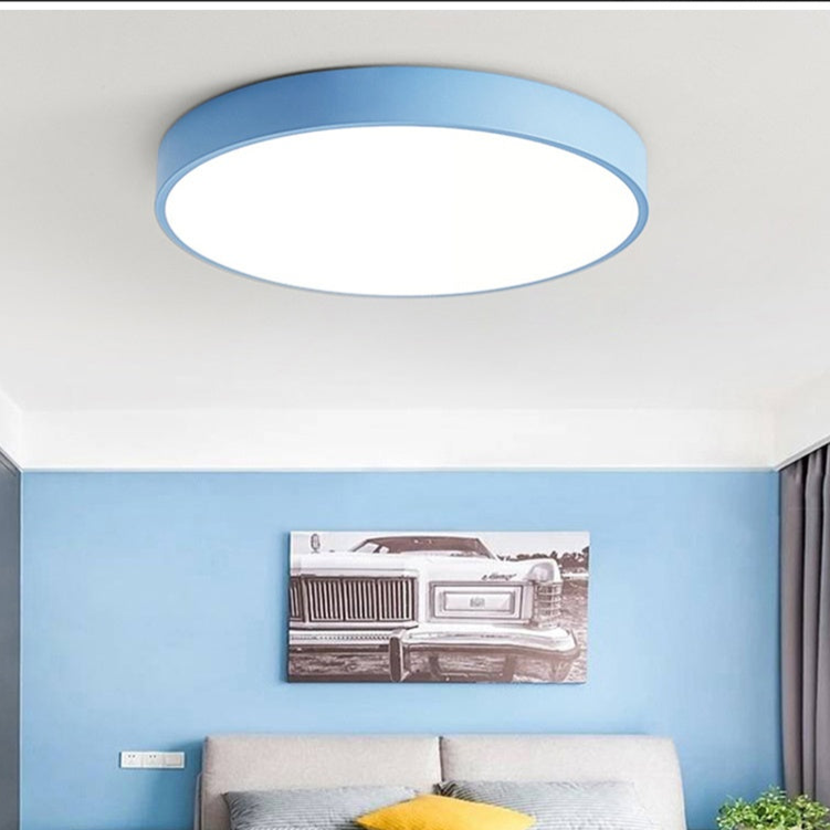 Plafoniera LED Moderna in Legno con Design Elegante | Illuminazione Accogliente per Camera da Letto 3
