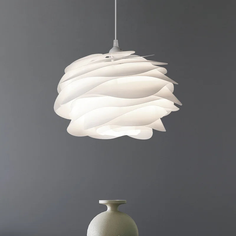 Plafoniera LED Soffitto | Lampada Floreale in Vetro con Luce Soffusa | Design Elegante per Atmosfera Romantica 1