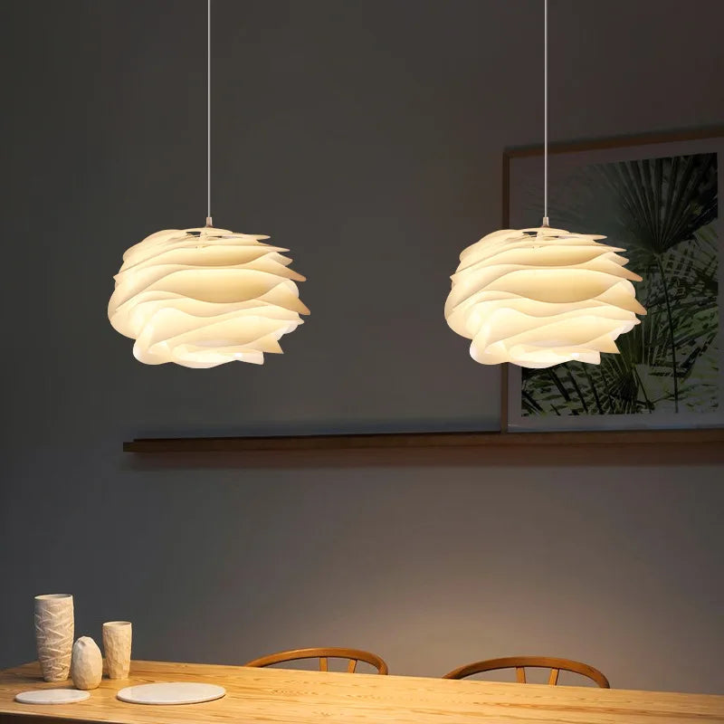Plafoniera LED Soffitto | Lampada Floreale in Vetro con Luce Soffusa | Design Elegante per Atmosfera Romantica 4