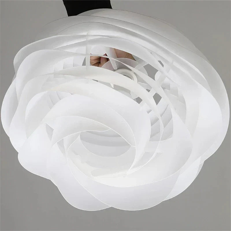 Plafoniera LED Soffitto | Lampada Floreale in Vetro con Luce Soffusa | Design Elegante per Atmosfera Romantica 6