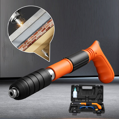 PowerShot Mini | Compact Pneumatic Nail Gun for Concrete and Wood | Ergonomic Design for Precise Fastening