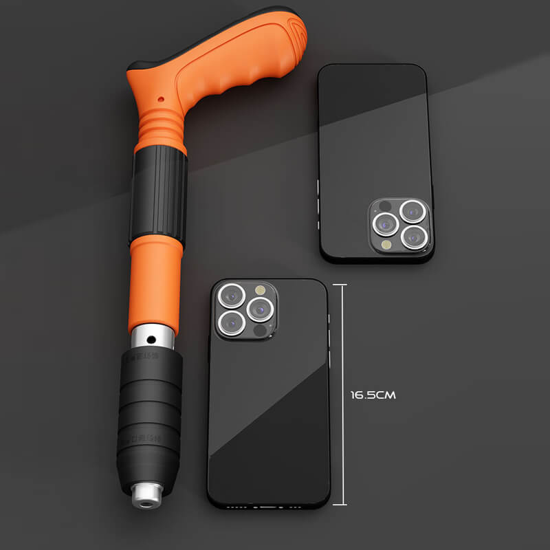 PowerShot Mini | Compact Pneumatic Nail Gun for Concrete and Wood | Ergonomic Design for Precise Fastening