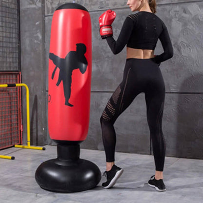 PowerStrike | Sacco da Boxe Gonfiabile Indipendente per Allenamenti Intensivi | Aumenta Forza e Resistenza 3