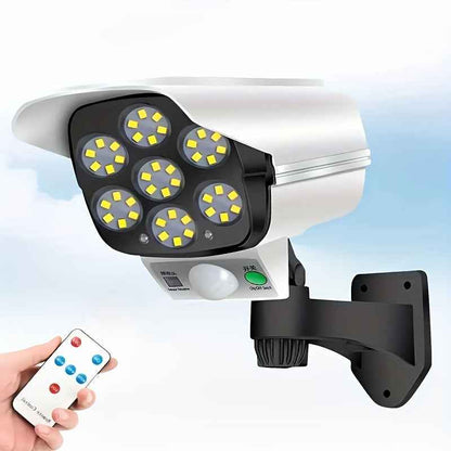 Solar Floodlight | Floodlight with Motion Sensor and Powerful LEDs | Outdoor Security Lighting and Energy Saving