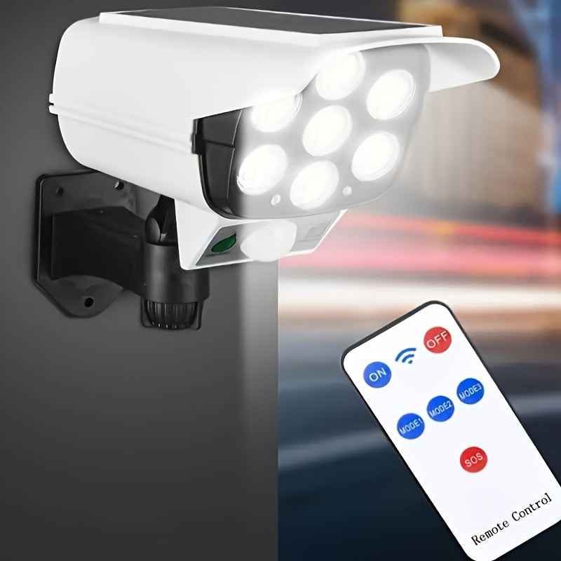 Solar Floodlight | Floodlight with Motion Sensor and Powerful LEDs | Outdoor Security Lighting and Energy Saving