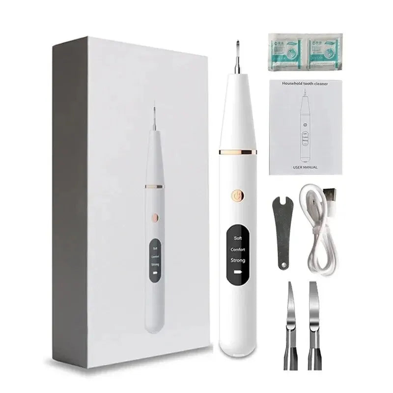 Pulitore Elettrico per Denti | Scaler Sonico Portatile con Luce LED per Rimozione Efficace di Placca e Tartaro 6