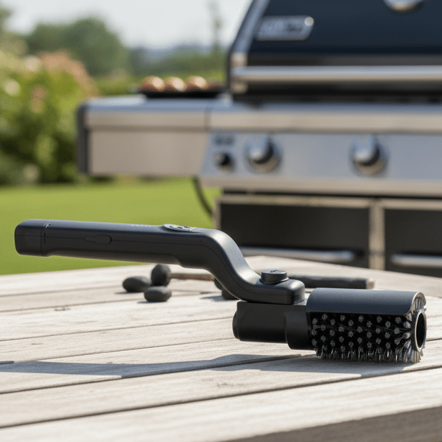 Electric Grill Cleaner | 3-Speed Tool with Ergonomic Design | Effective for Grills and Barbecues