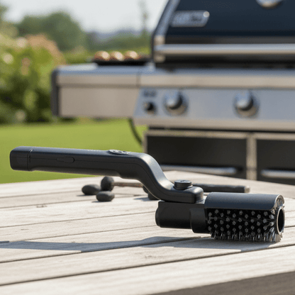 Electric Grill Cleaner | 3-Speed Tool with Ergonomic Design | Effective for Grills and Barbecues