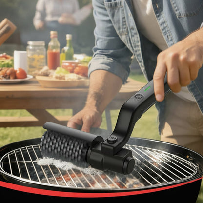 Electric Grill Cleaner | 3-Speed Tool with Ergonomic Design | Effective for Grills and Barbecues