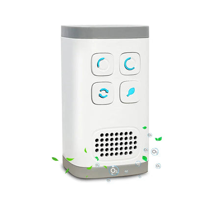 Purificatore D'Aria Mini | Generatore di Ozono e Ionizzatore con Design Compatto | Purifica e Deodora per Ambienti Fumosi 0